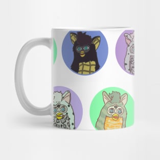 long furby pattern Mug